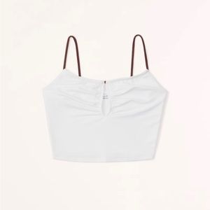 A&F Slinky cut out cami XS NWT